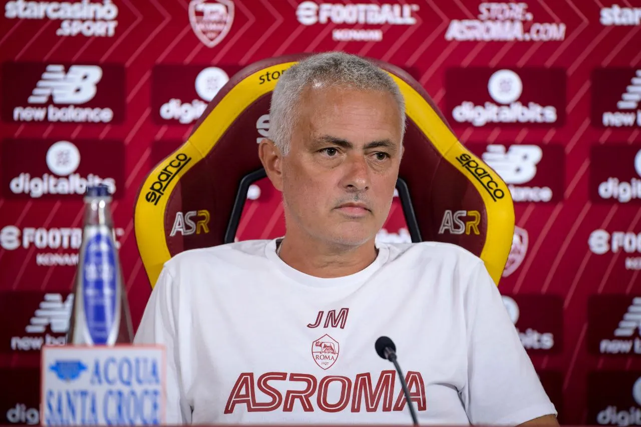 mourinho conferenza stampa trigoria 5