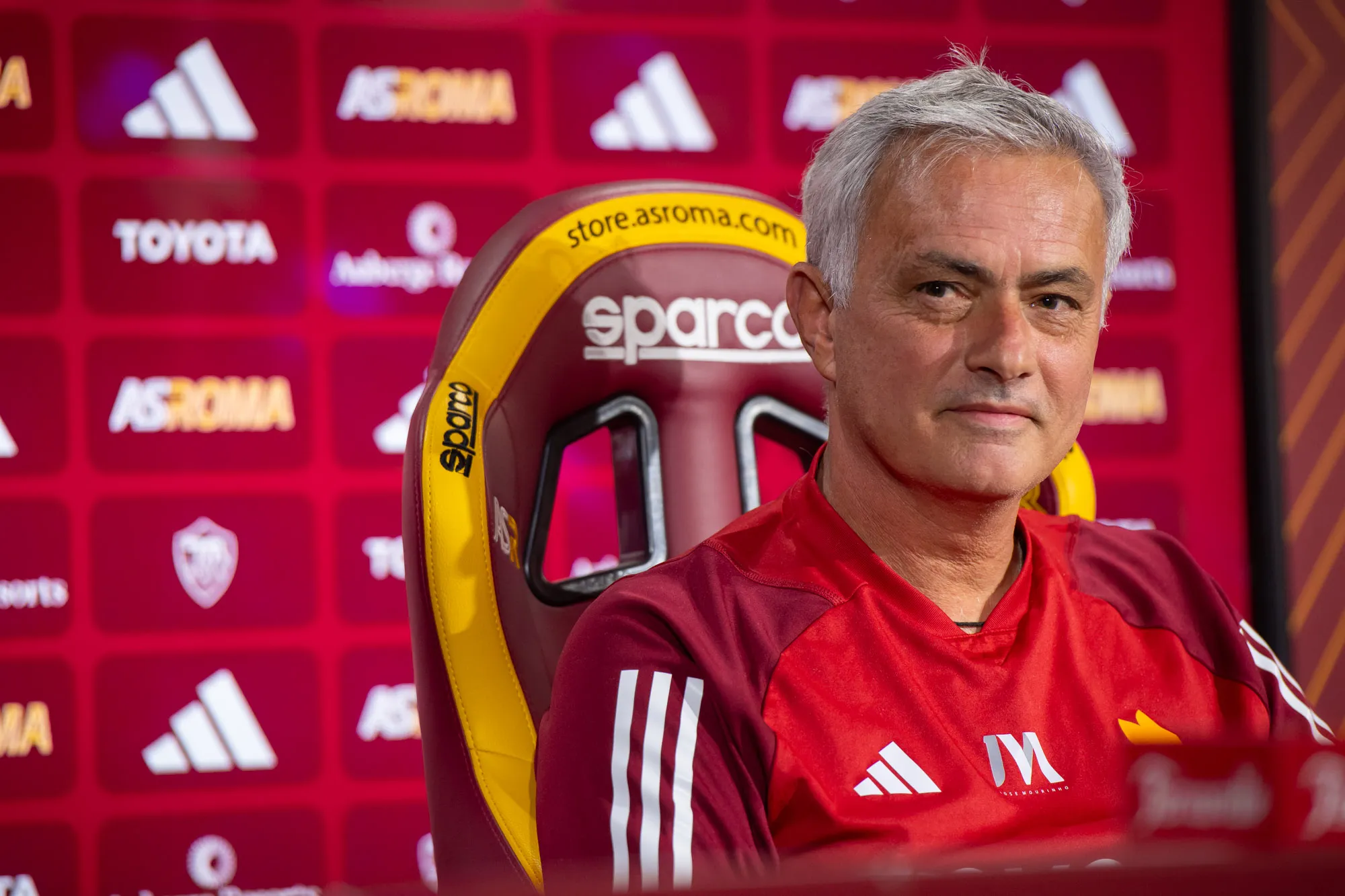 mourinho conferenza trigoria