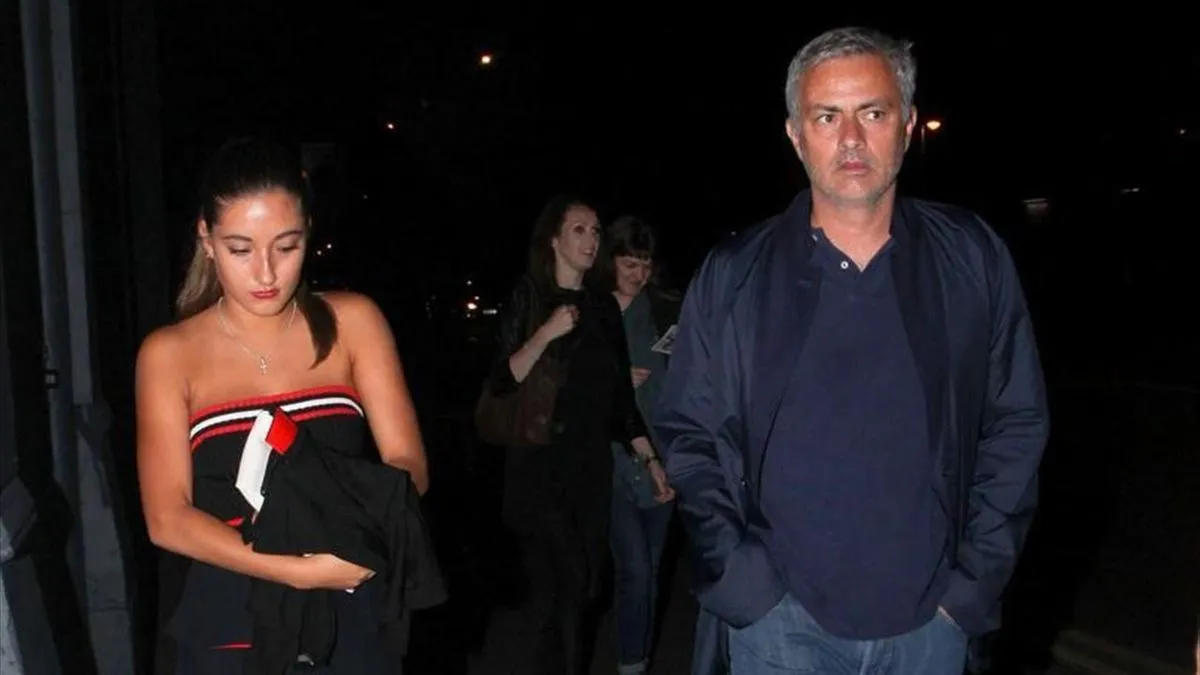 mourinho e figlia
