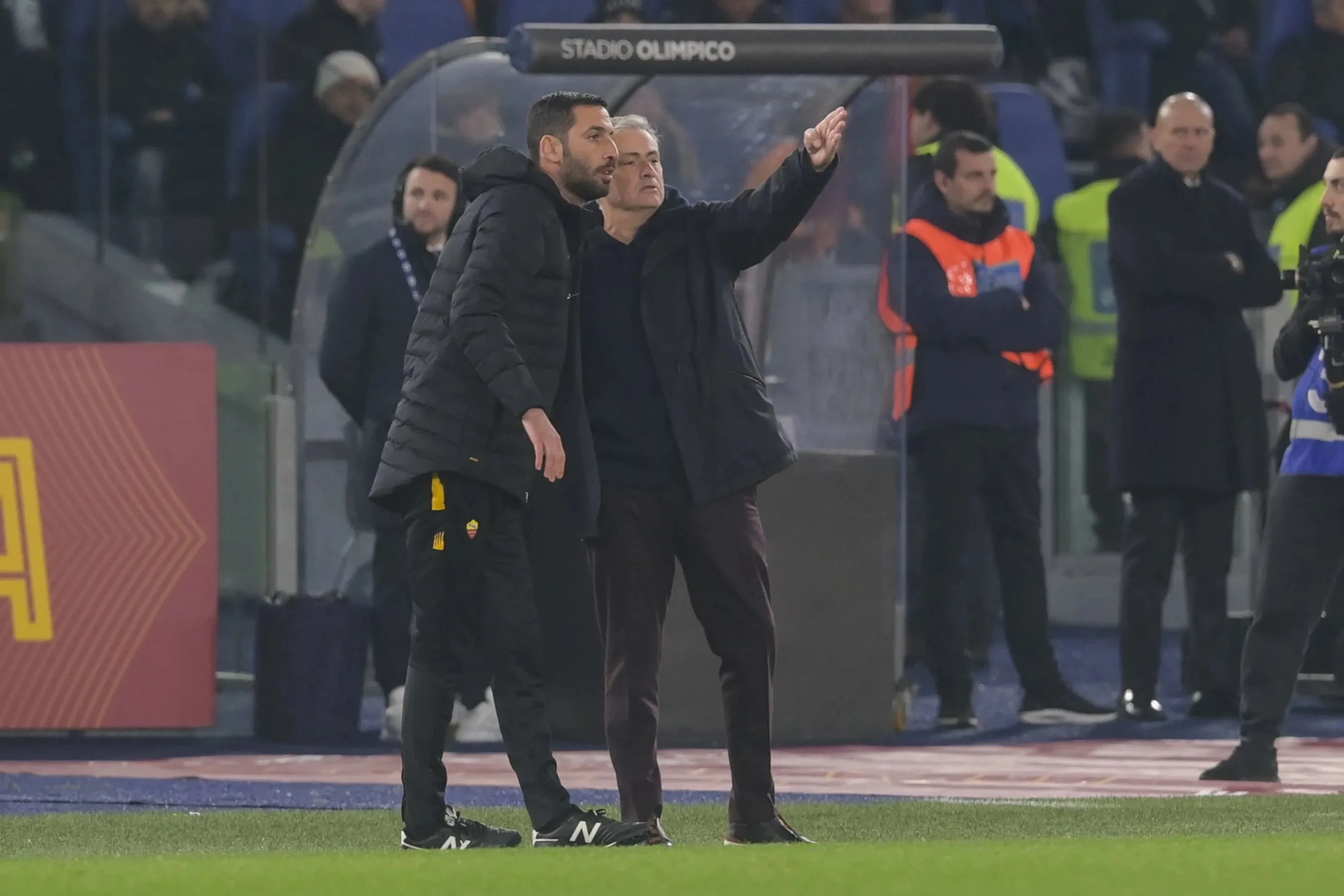 mourinho e foti roma juve