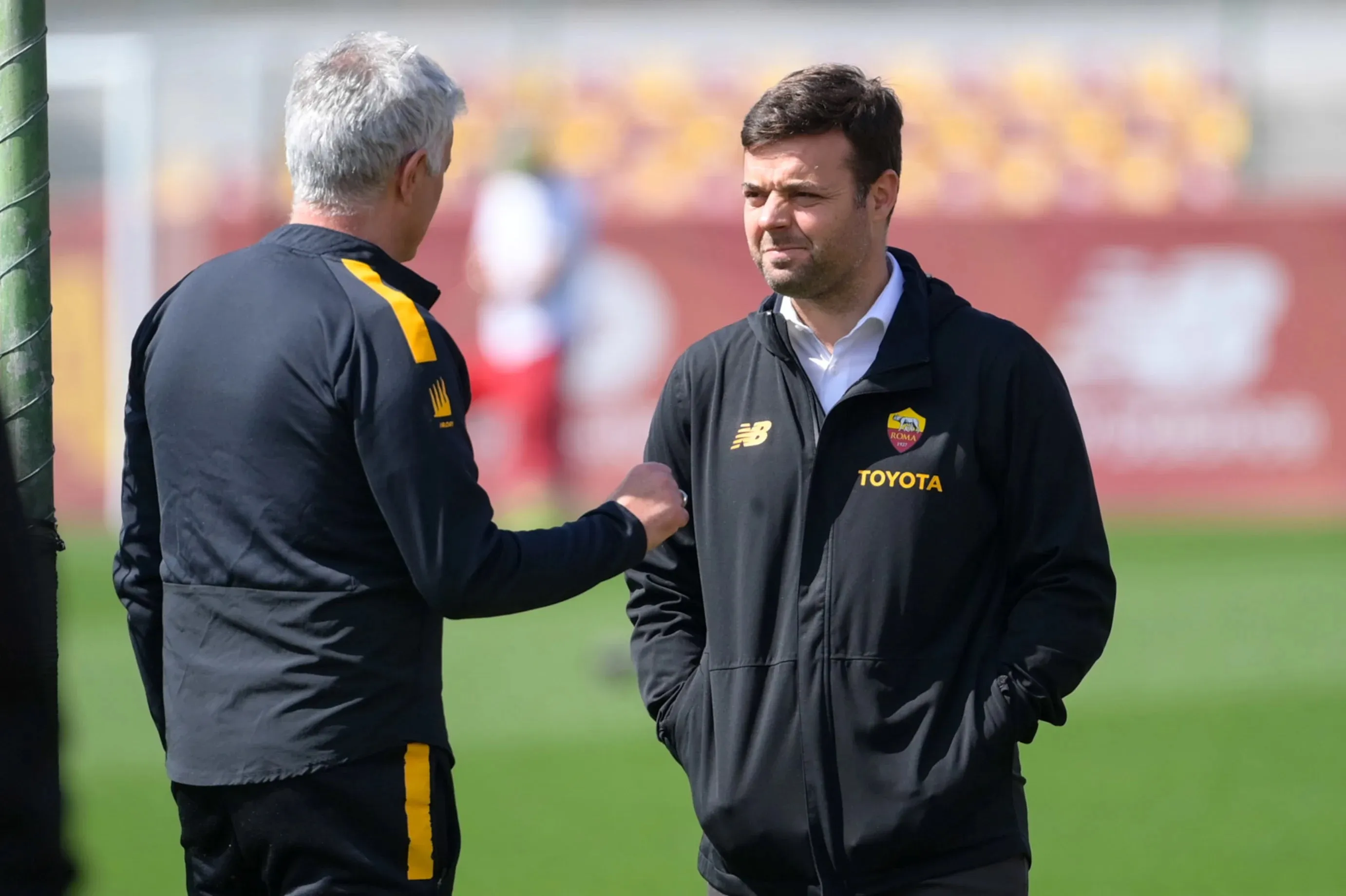 mourinho e pinto trigoria