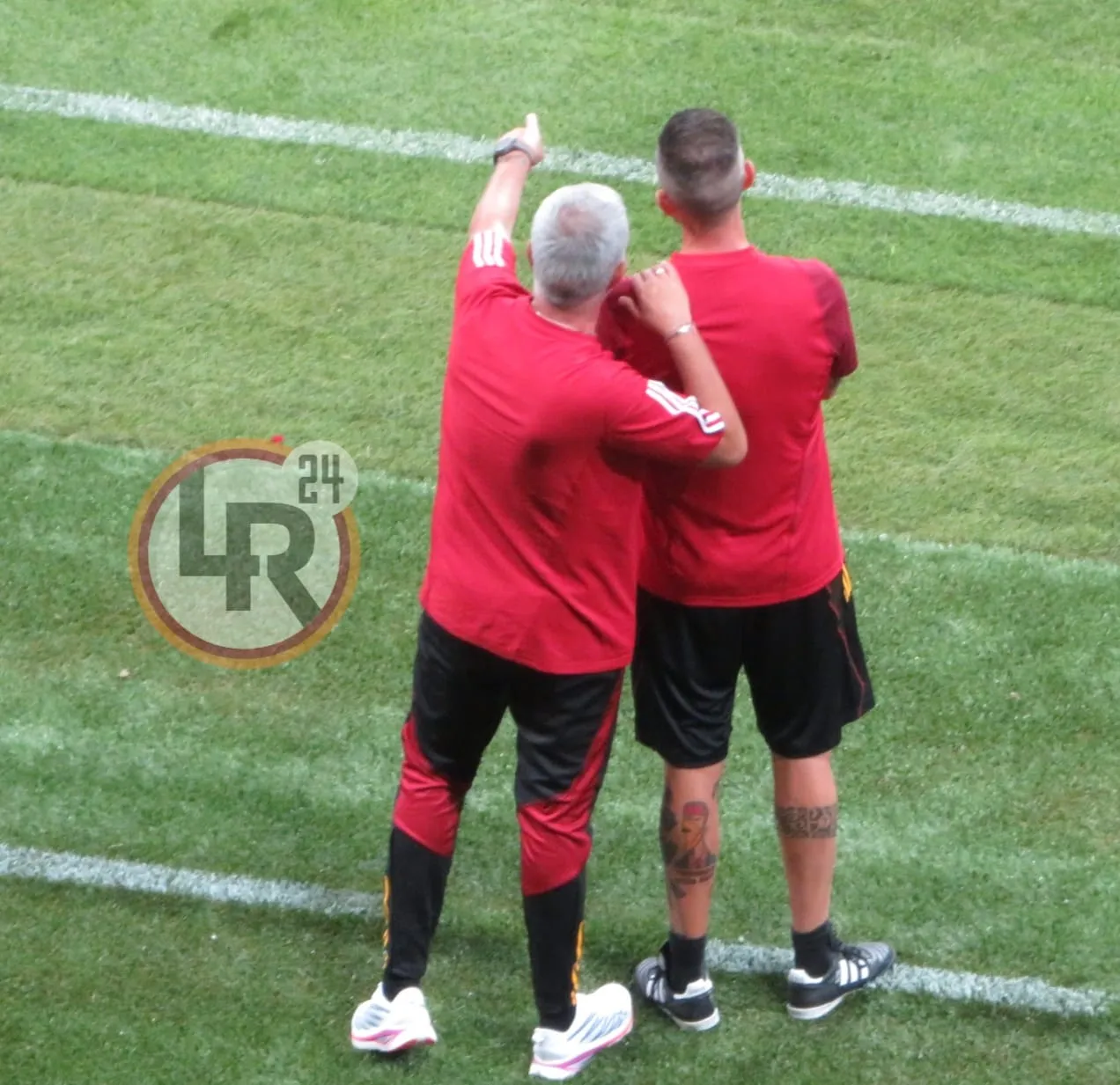 mourinho e rapetti tolosa roma