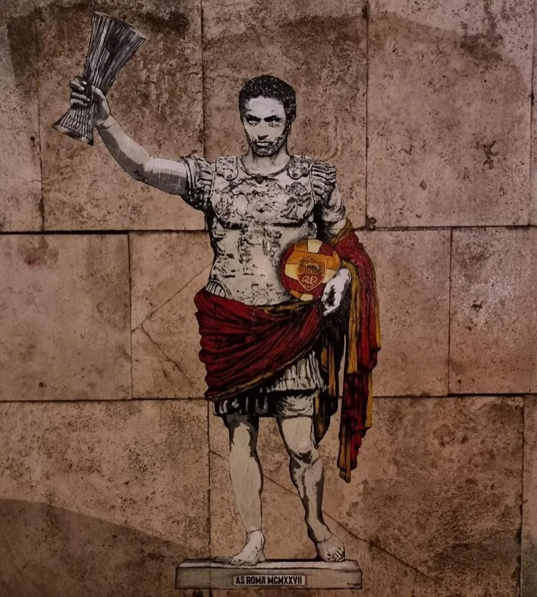 mourinho murales circo massimo