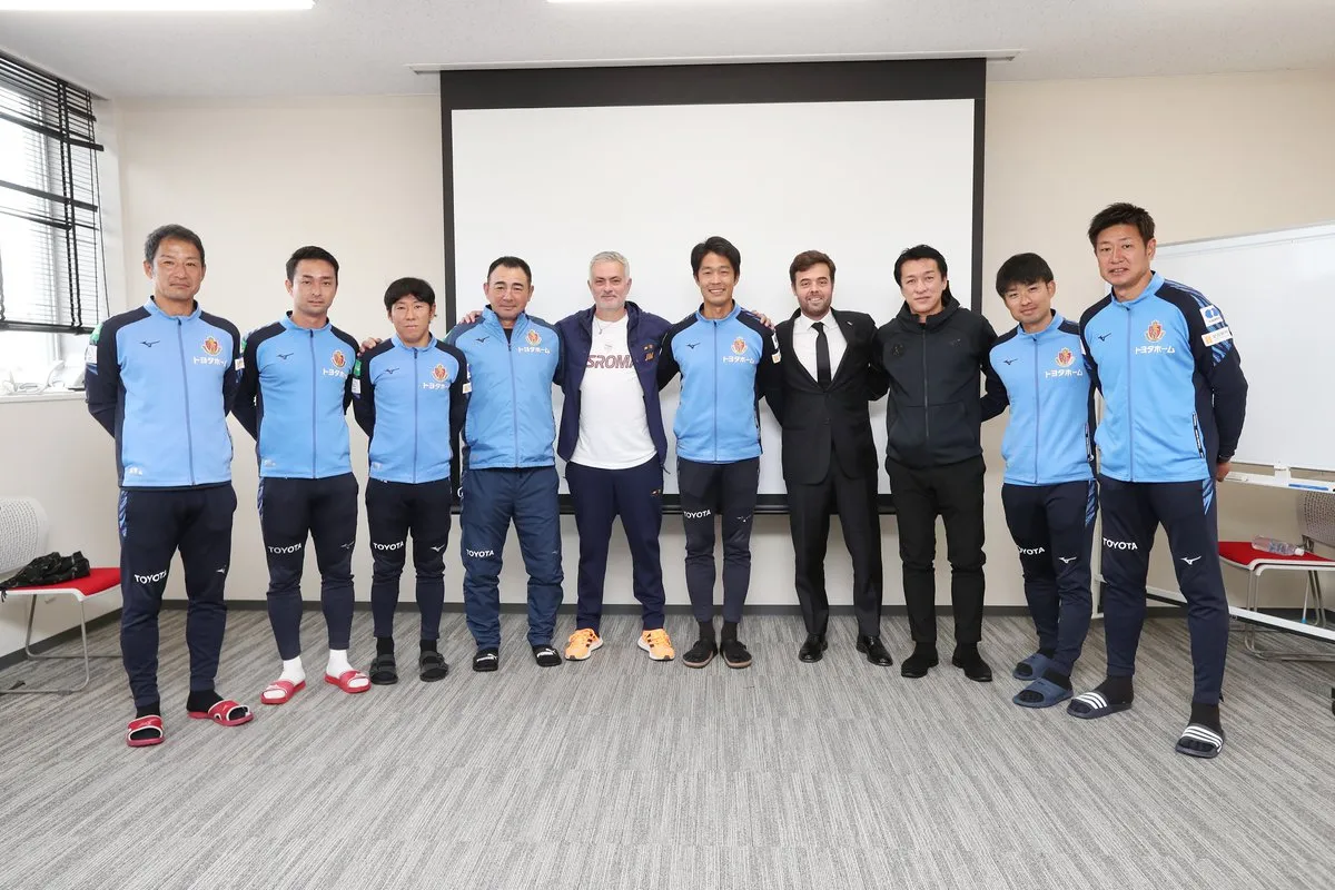 mourinho pinto staff nagoya grampus