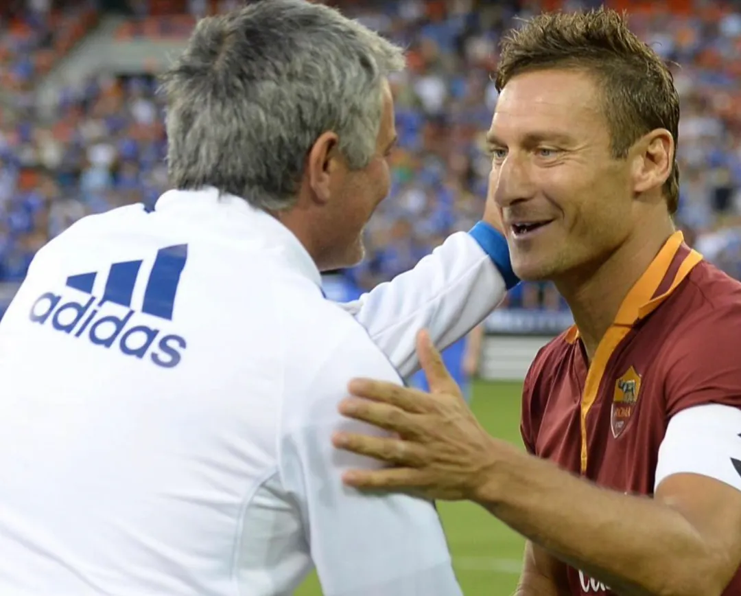 mourinho totti