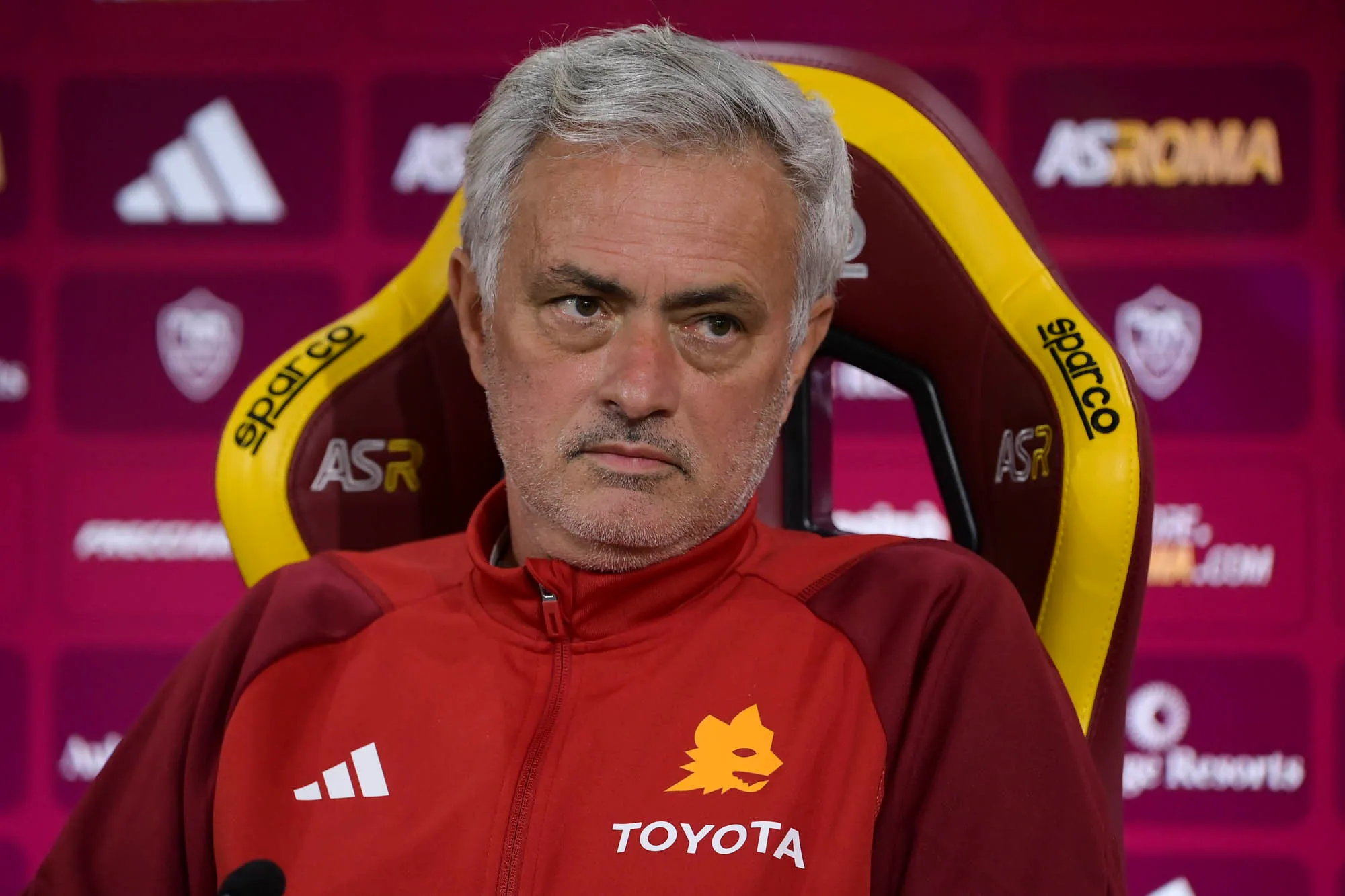 mourinho trigoria conferenza