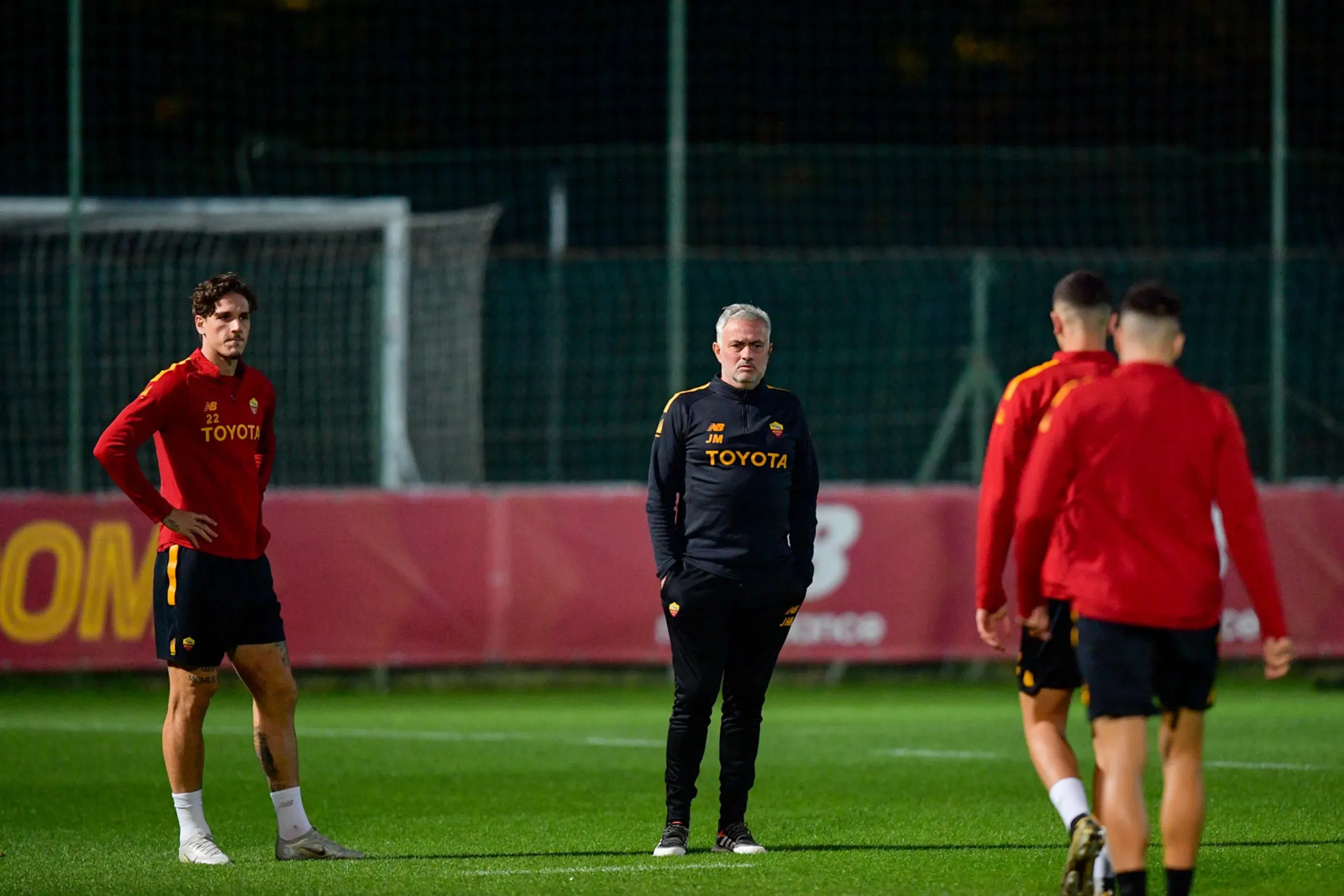 mourinho zaniolo trigoria