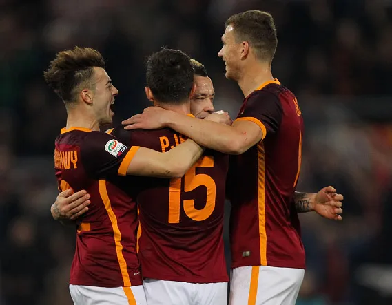 nainggolan abbracciato roma frosinone