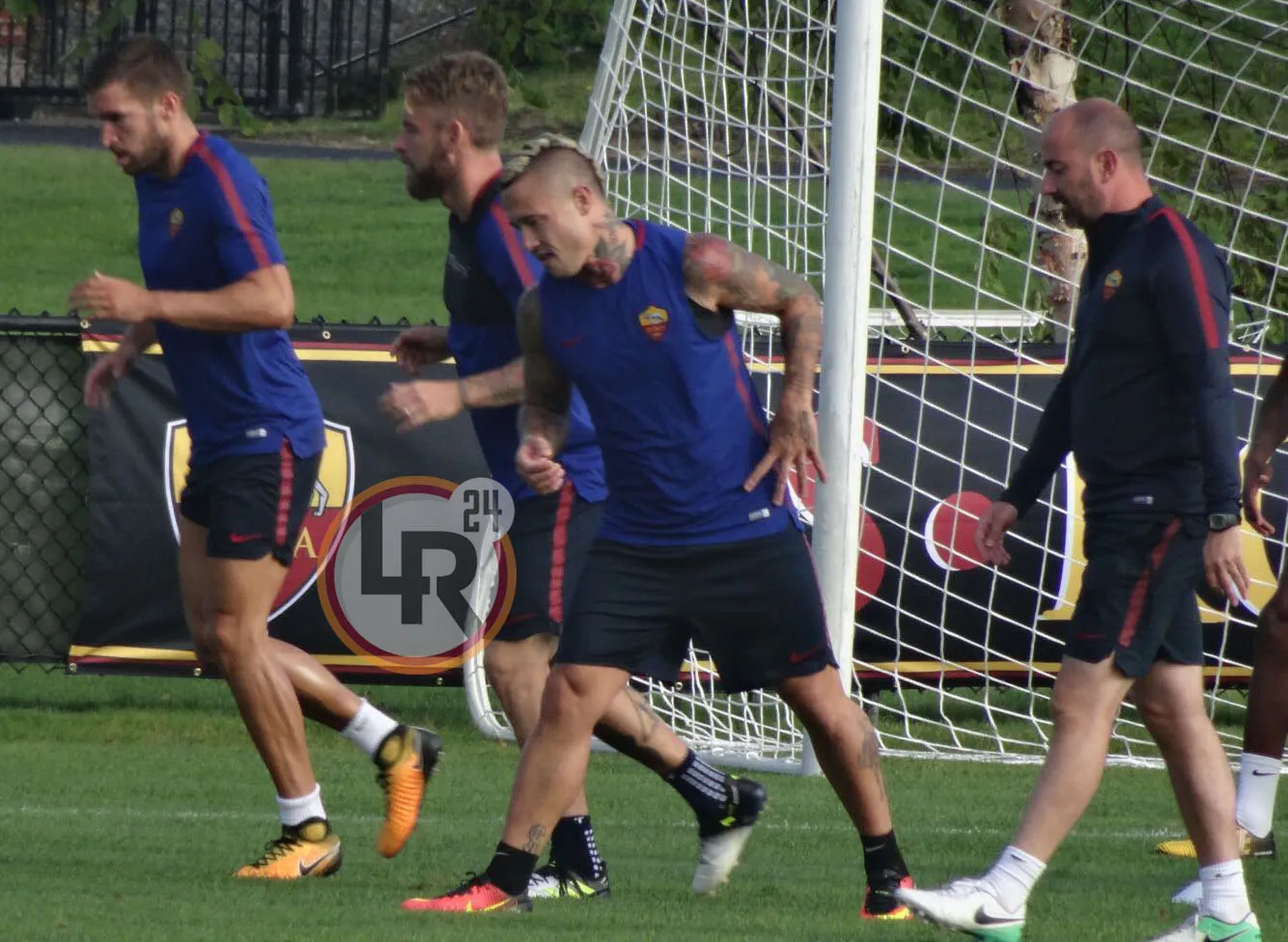 nainggolan allenamento boston
