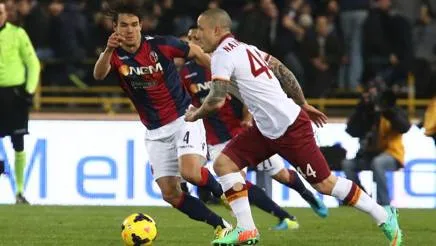 nainggolan azione roma bologna 22 2 14