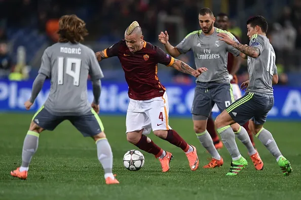 nainggolan azione roma real