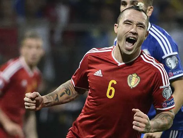 nainggolan belgio esulta 2015