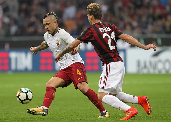 nainggolan biglia milan roma