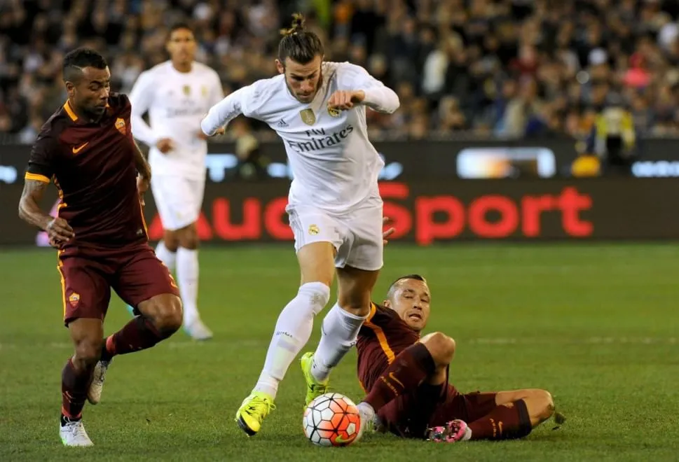 nainggolan cole bale azione roma real