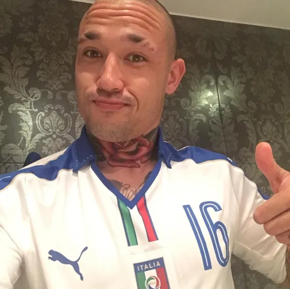 nainggolan de rossi nazionale maglia