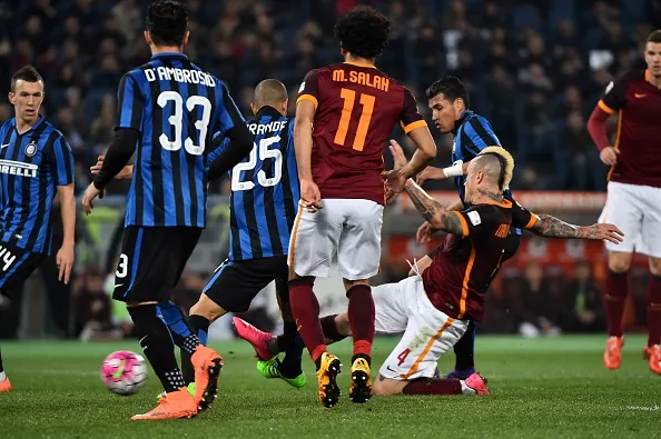 nainggolan gol inter roma