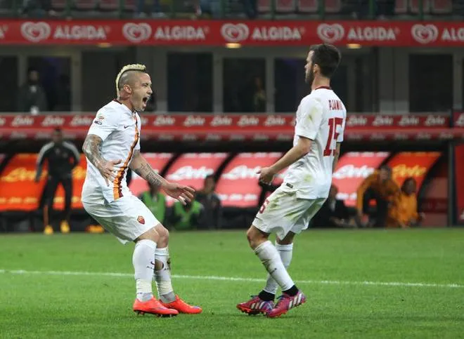 nainggolan pjanic urlo inter roma