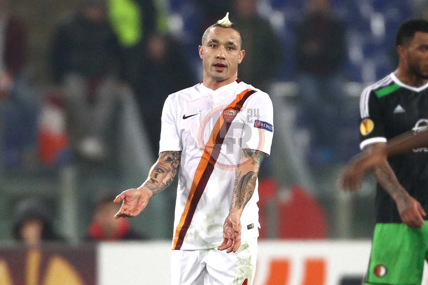 nainggolan roma feyenoord 20022015 foto gino