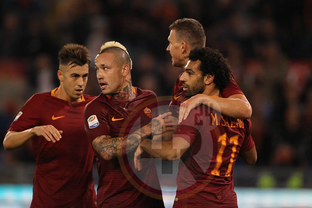 nainggolan salah el shaarawy dzeko