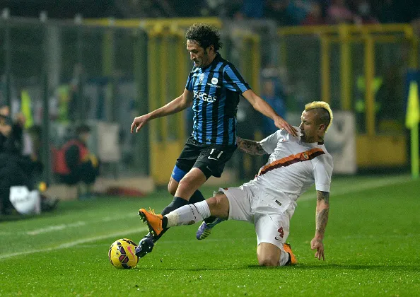 nainggolan scivolata raimondi atalanta roma 22112014