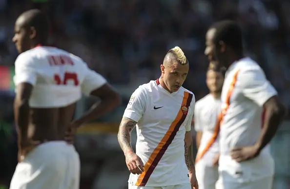 nainggolan testa bassa toro roma