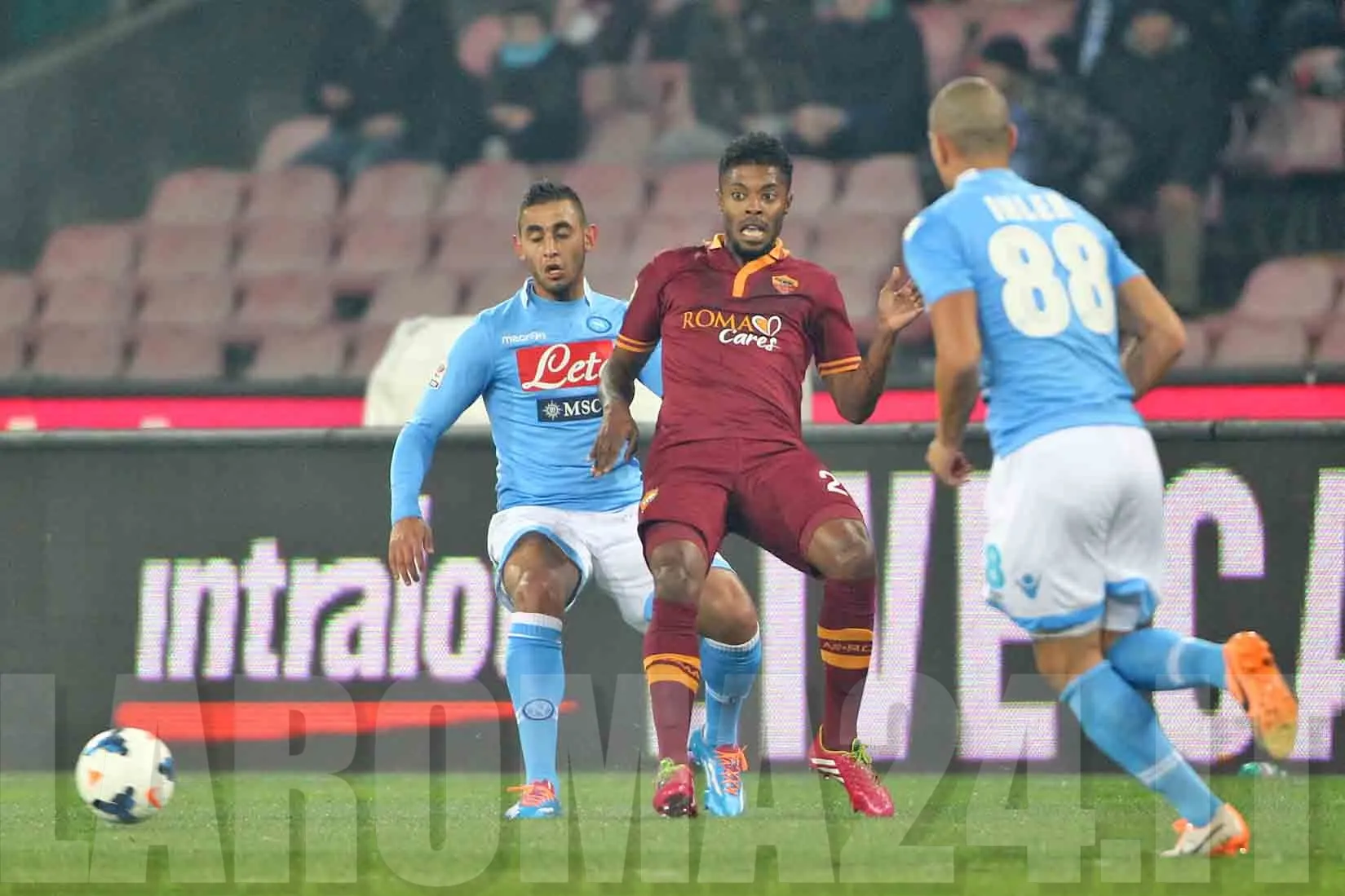 napoli roma basto ghoulam foto gino