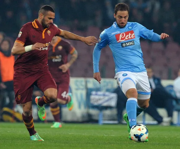 napoli roma castan higuain