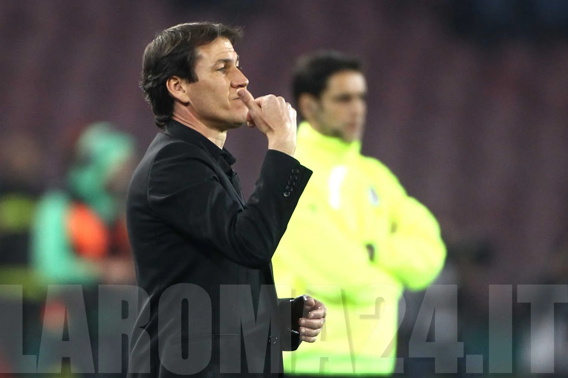 napoli roma garcia da indicazioni foto gino
