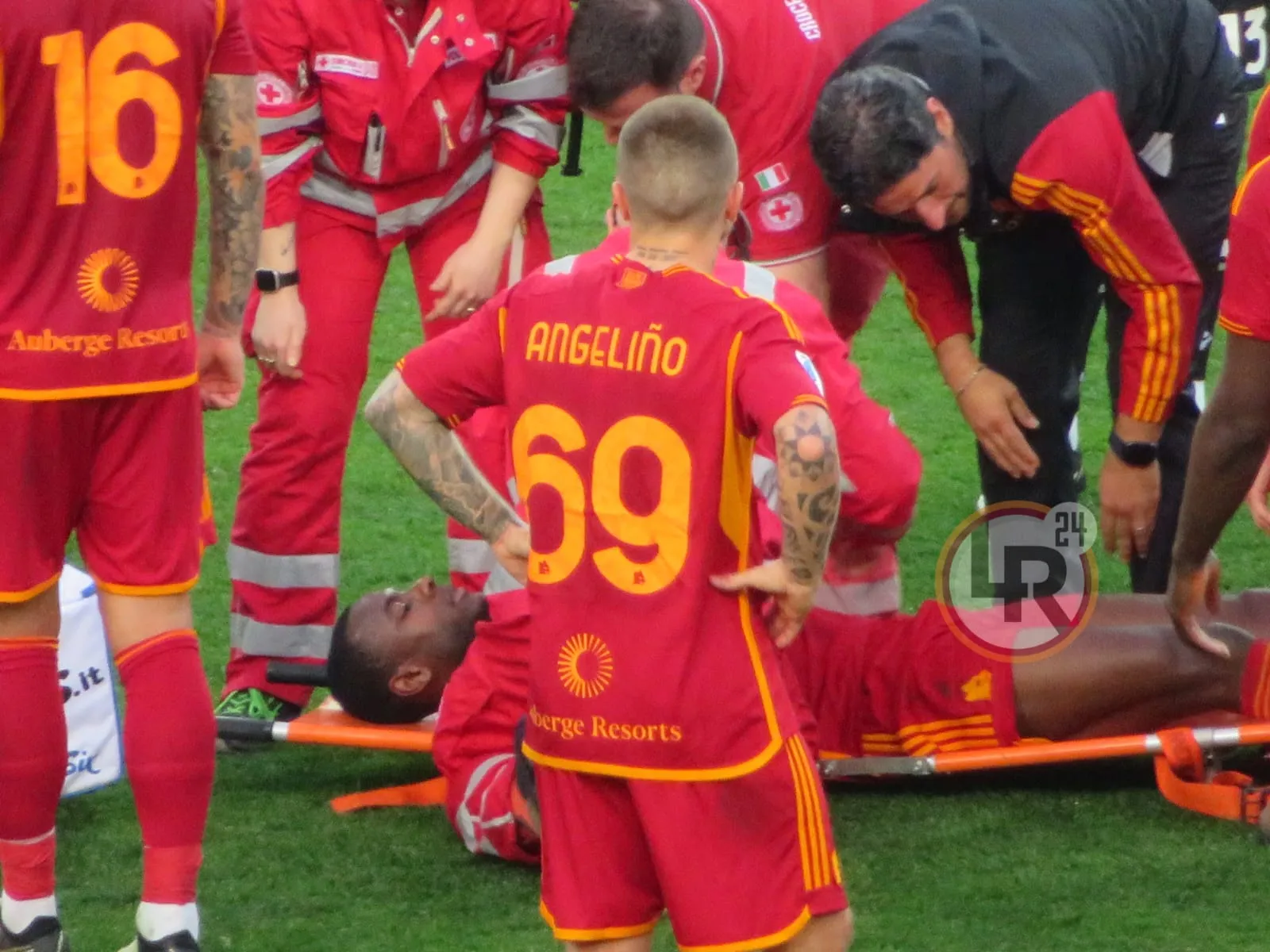 ndicka udinese roma malore