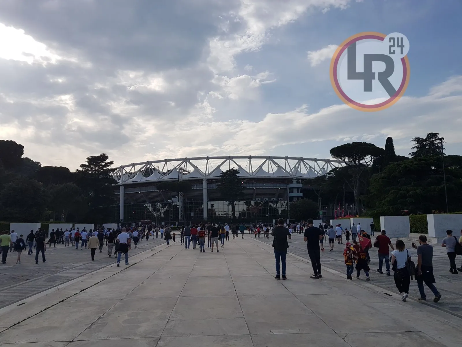 olimpico esterno sera