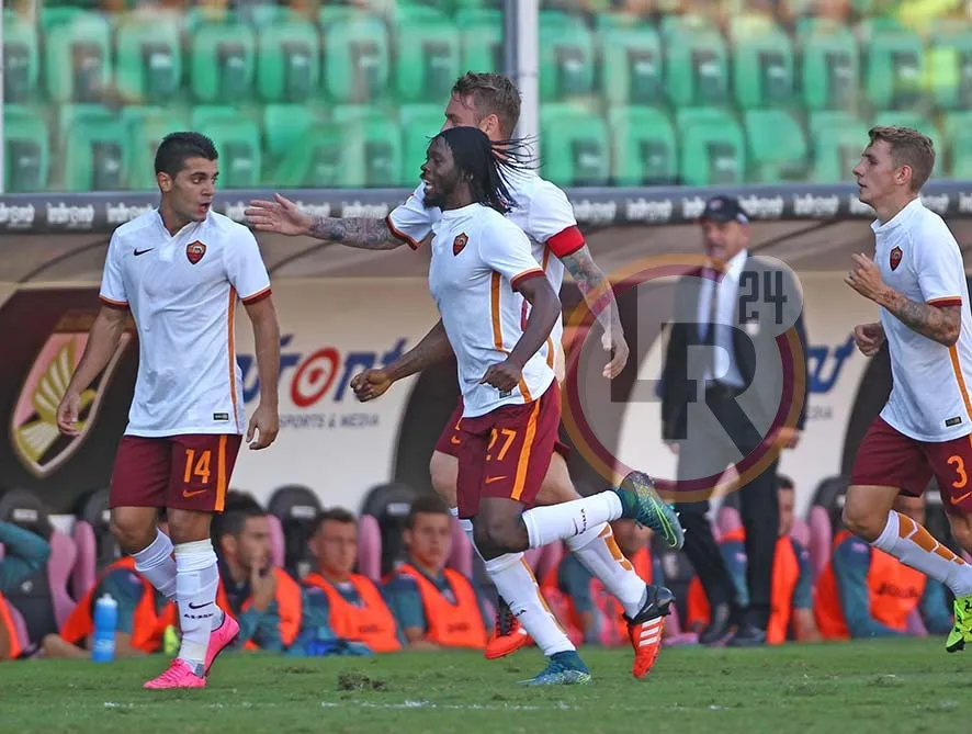 palermo roma esultanza squadra 2