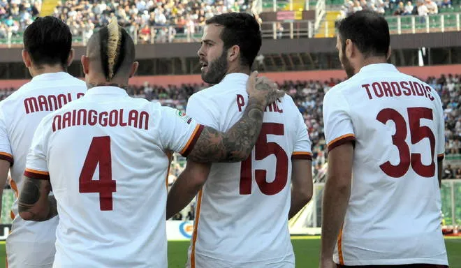 palermo roma pjanic nainggolan torosidis
