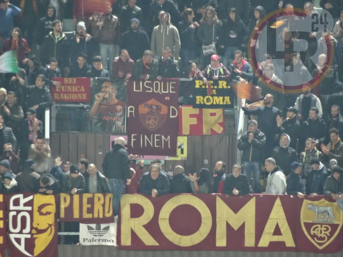 palermo roma settore ospiti