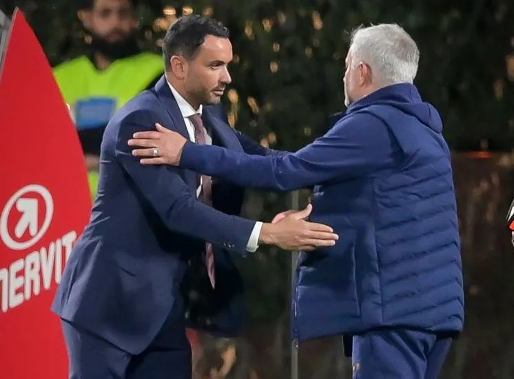 palladino e mourinho monza roma