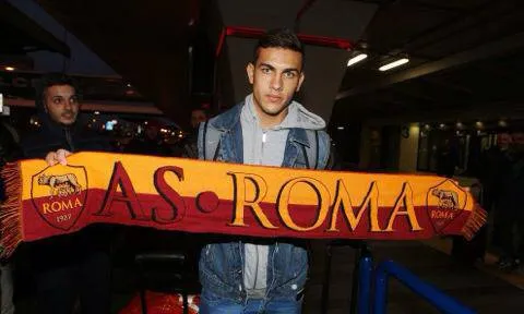 paredes arrivo roma