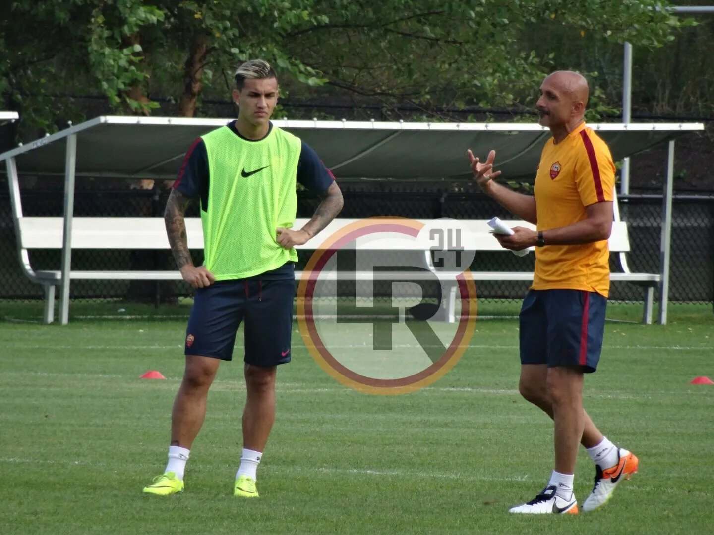 paredes spalletti allenamento boston 2