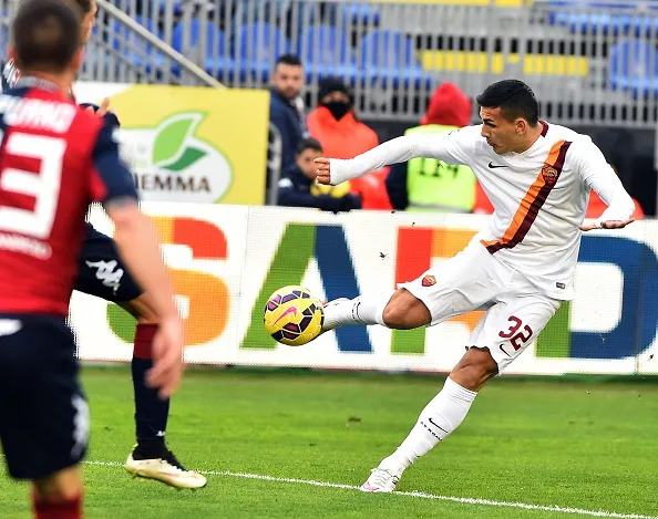 paredes tiro cagliari roma