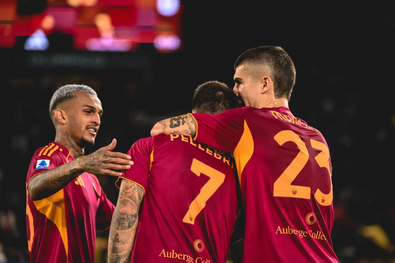 pellegrini e mancini roma udinese