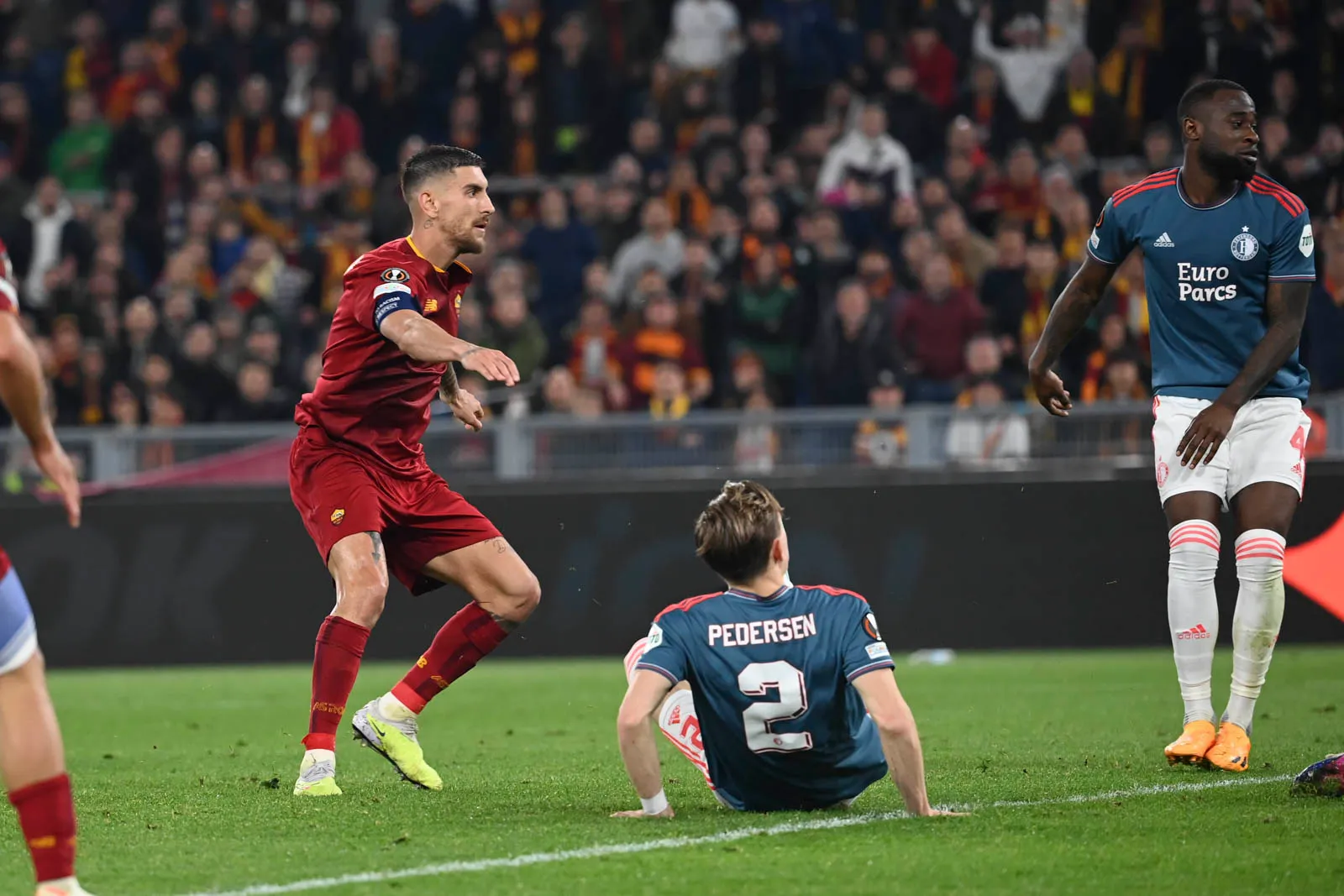 pellegrini gol roma feyenoord