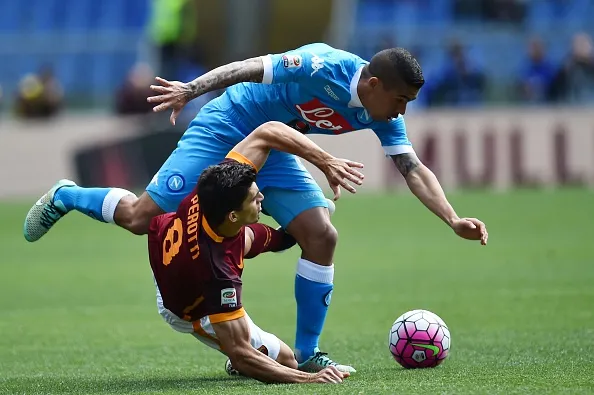 perotti allan contrasto roma napoli