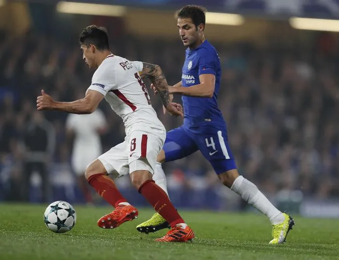 perotti azione chelsea roma