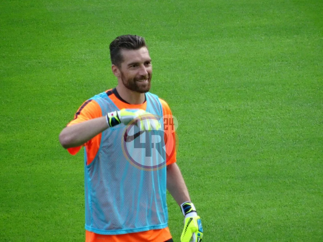 pinzolo allenamento de sanctis 2