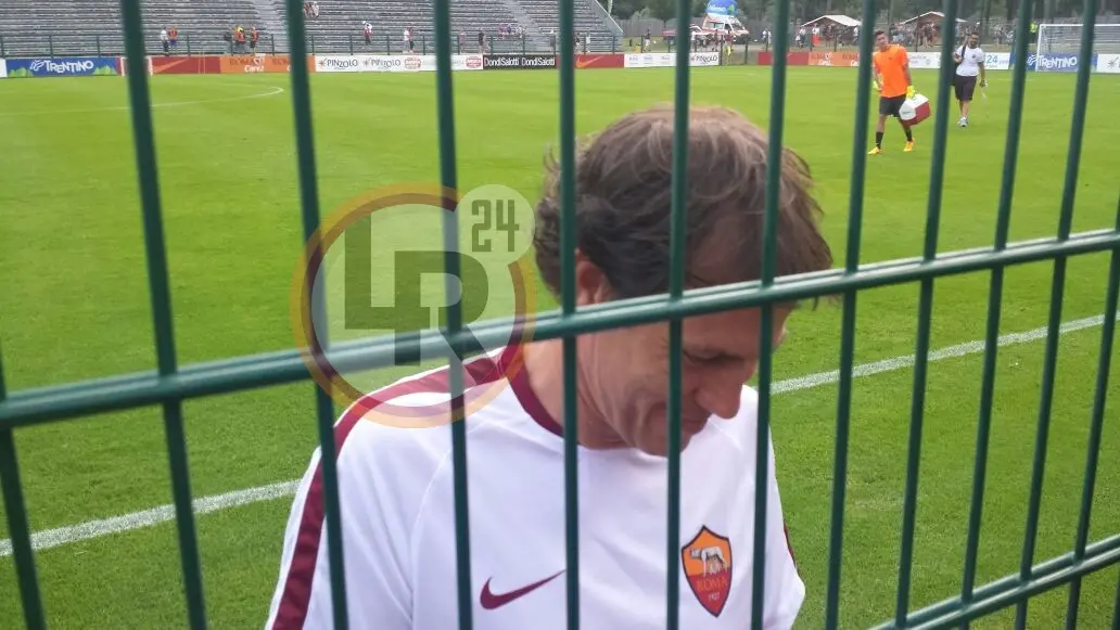 pinzolo allenamento garcia autografi