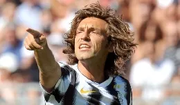 pirlo juventus chioma al vento