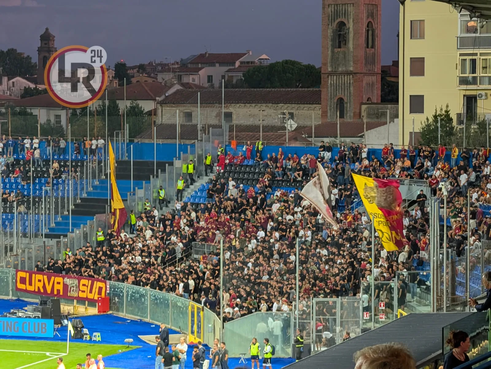pisa roma settore ospiti
