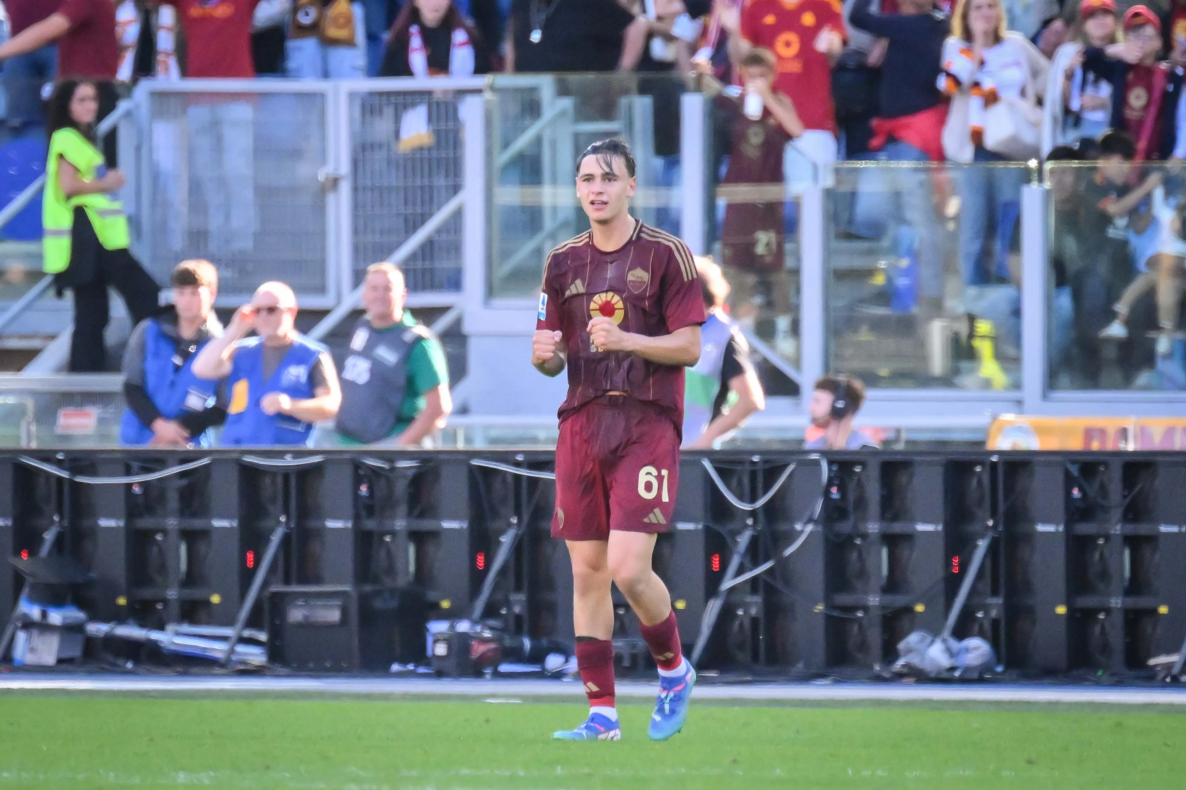 pisilli gol roma venezia