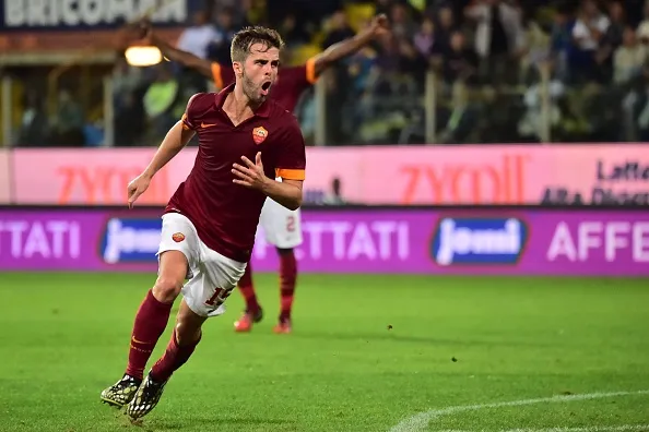 pjanic esulta parma roma 250914