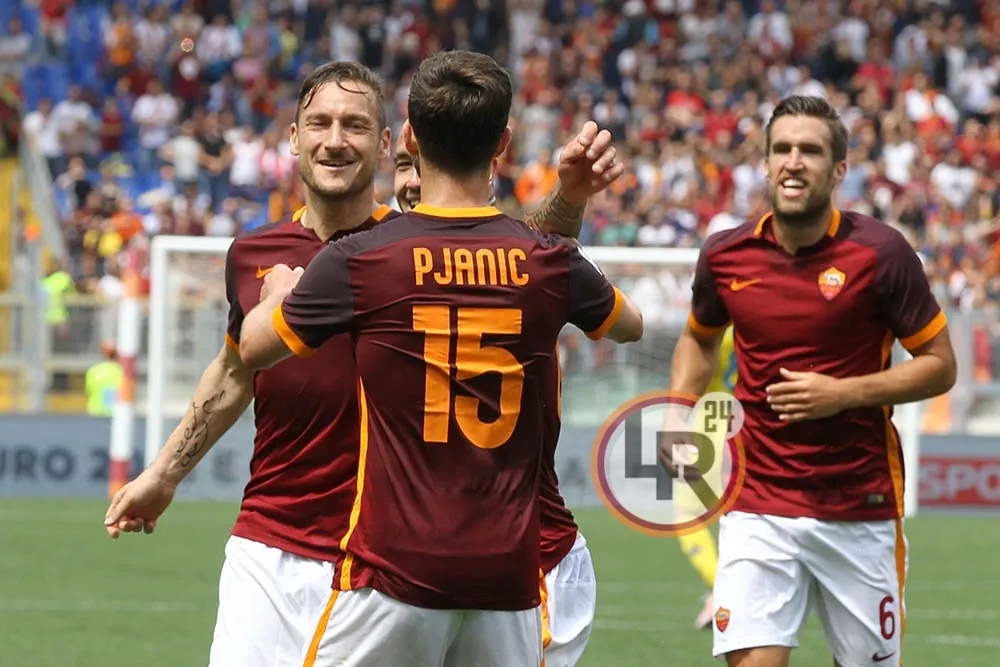 pjanic totti strootman roma chievo lr24