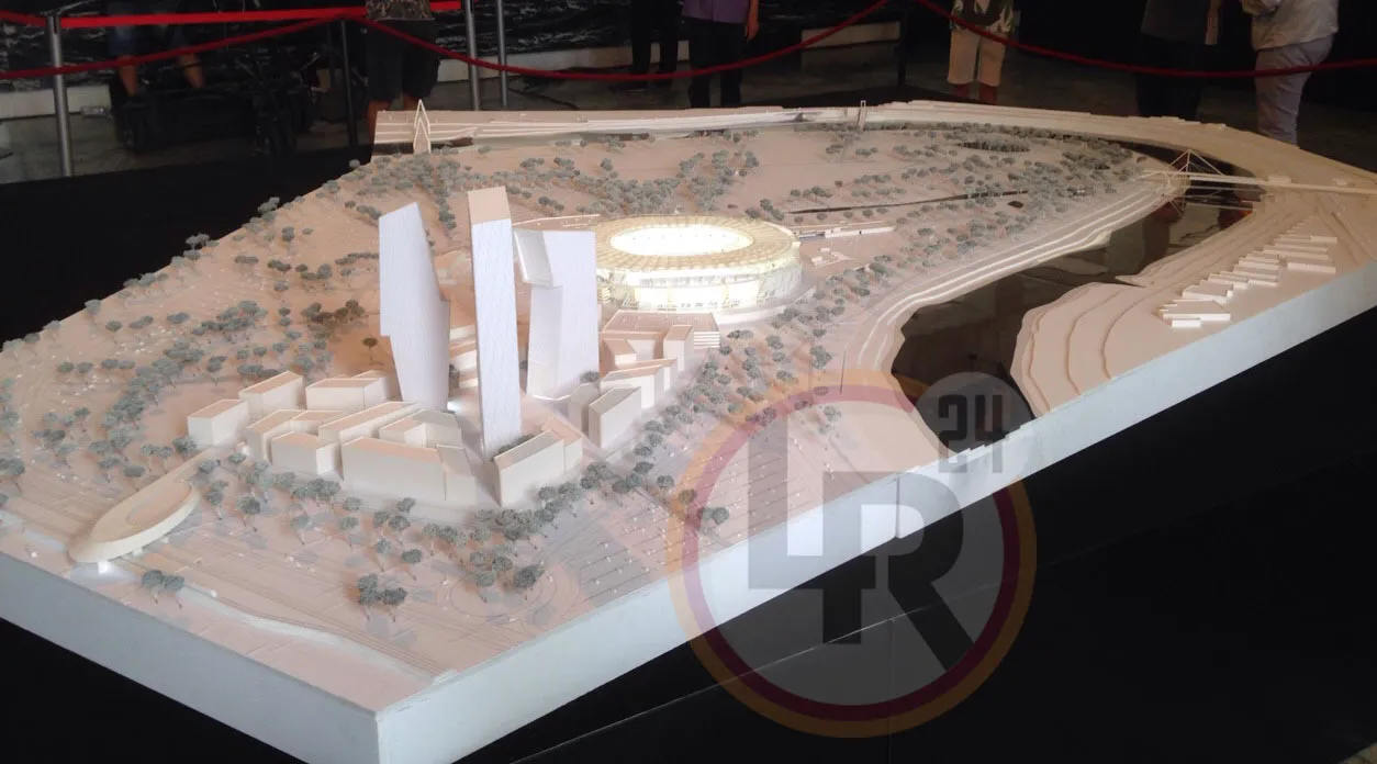 plastico stadio dallaltro