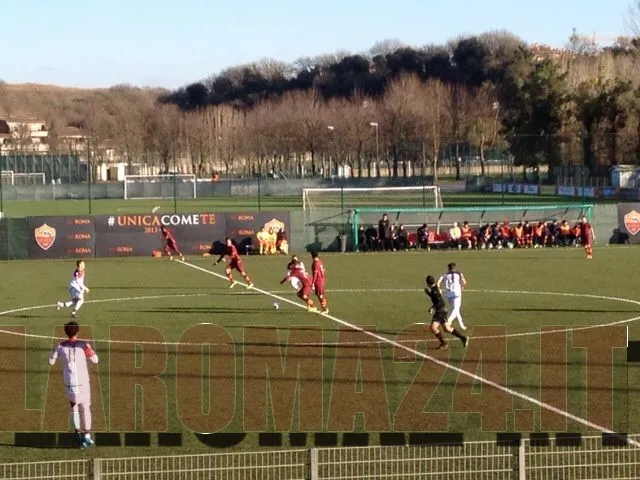 primavera calcio inizio roma crotone 25 01